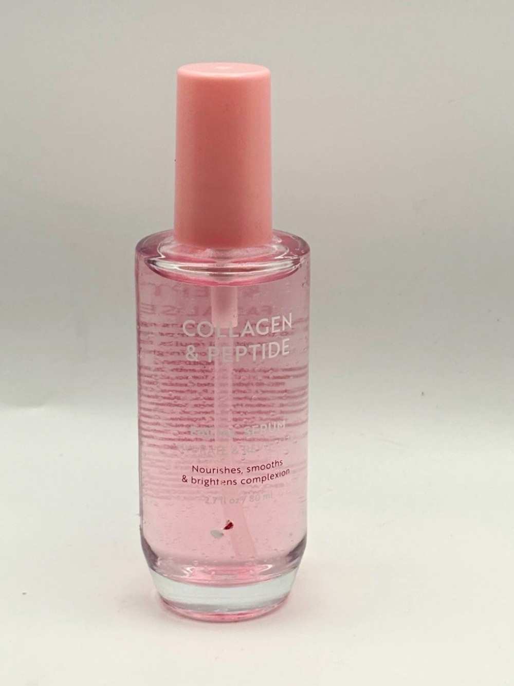 Collagen & Peptide Pink Face Serum – Nourishing Hydration